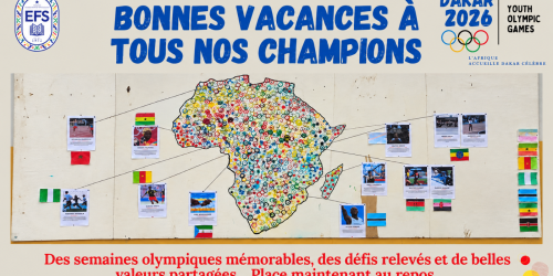 Bonnes vacances à nos champions !