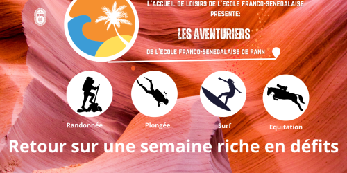 Les aventuriers de l'école franco-sénégalaise