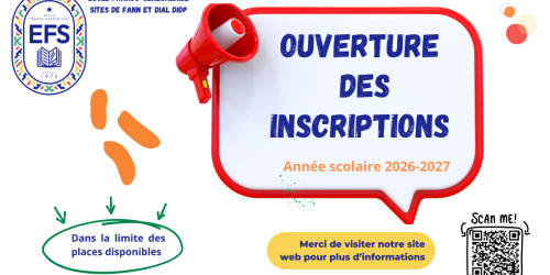 Ouverture des inscriptions !