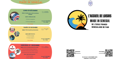 Vacances éducatives à l'EFS Fann : créer, coder et découvrir autrement