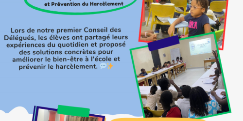 &#127757; Premier conseil des délégués sur le thématique du climat scolaire et prévention du harcèlement &#127757;