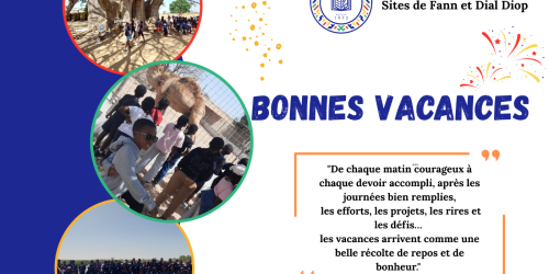 Bonnes vacances à tous !